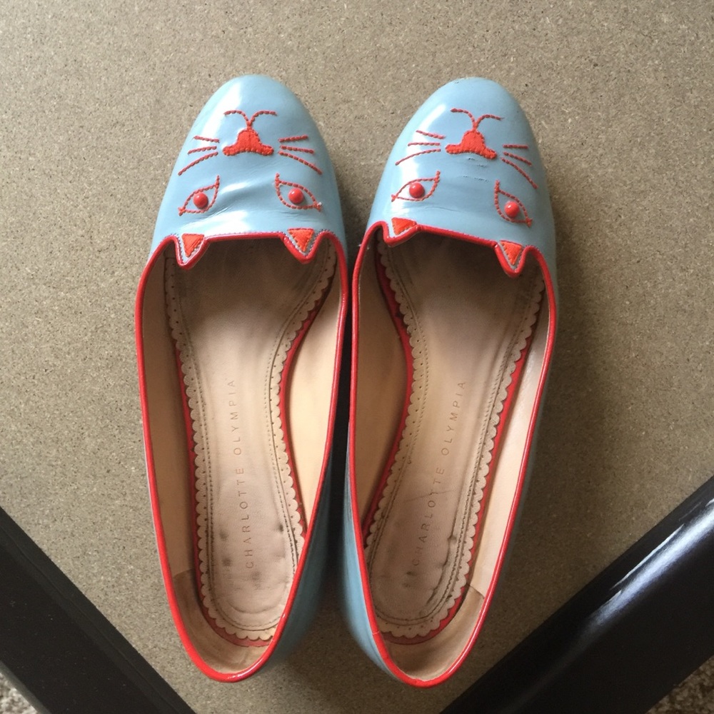 Charlotte Olympia kitty shoes 36